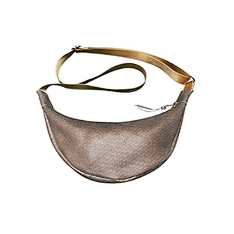  HALF MOON BAG-LEATHER